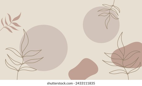 minimalist and aesthetic pastel background with