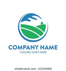 Minimalist Agriculture Logo