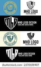 Minimalist, Alphabet, Monogram, and Letter Mark Logo Design Bundle