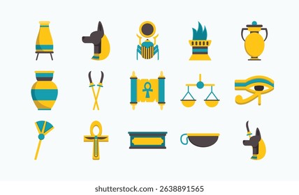 Minimalist Ancient Egypt Illustration Pack