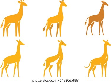 Minimalist animal logo vector illustration