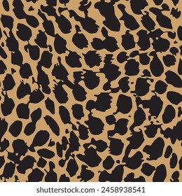 Minimalist animal print seamless pattern