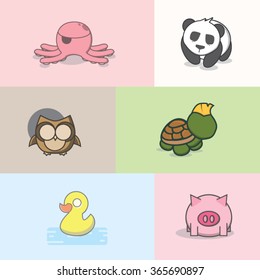 Minimalist animals