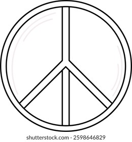 Minimalist Animated Circle Graphic Illustration