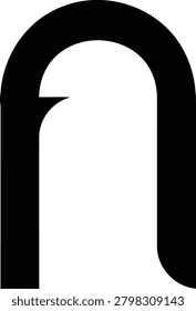 Minimalist Archway Gateway Logo Icon Vector