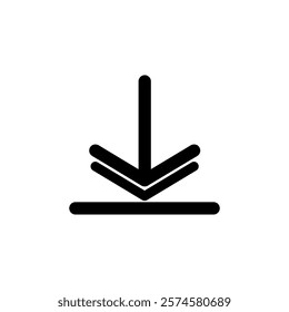 Minimalist arrow icons for navigation or interface design. Perfect for web, app, or graphic projects. Modern Arrow Symbol Set