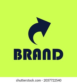 Minimalist Arrow Logo - Amazing minimalist vector logo of an arrow suitable for business, sport clothing line, travel agency, app logo, website, tech company, clip art, and design asset in general