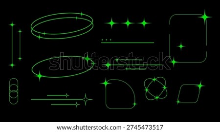 Minimalist Asset Elements Pack. Perfect for posters and other decorative designs.