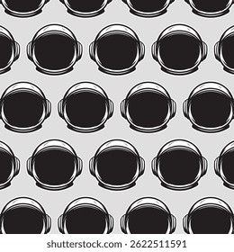 Plantilla minimalista del Vector del icono del logotipo del astronauta en el fondo blanco