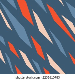 Minimalistischer Hintergrund mit abstraktem, bunter Muster für diagonale Streifen