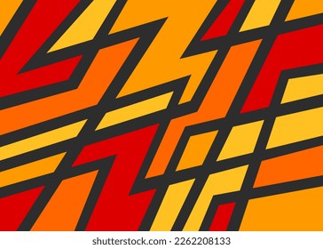 Minimalist background with abstract colorful geometric pattern