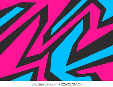 Minimalist background with abstract colorful geometric pattern