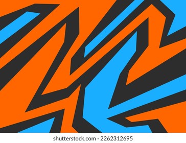 Minimalist background with abstract colorful geometric pattern