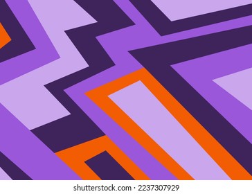 Minimalist background with abstract colorful square line pattern