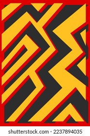 Minimalist background with abstract geometric line pattern