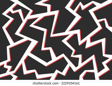 Minimalist background with abstract geometric lines pattern. Abstract interior wallpaper