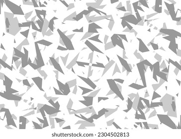 Minimalist background with abstract and irregular rough lines pattern. Abstract broken path pattern
