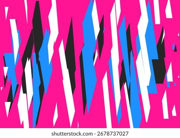 Fondo minimalista con patrón abstracto e irregular de líneas ásperas. Patrón de trayectoria rota Abstractas