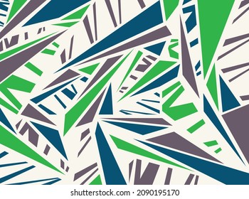 Minimalist background with abstract stripe and triangle pattern. Abstract interior wallpaper