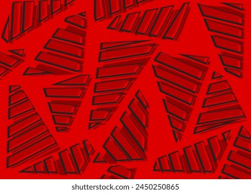 Minimalist background with abstract triangle stripe pattern