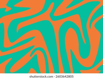 Minimalist background with abstract wavy line pattern