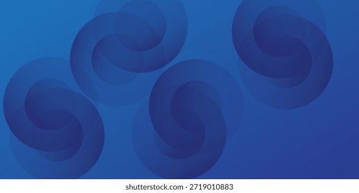 Fondo minimalista Gradaciones azules Efecto círculo Memphis Abstracto Creativo Niza 