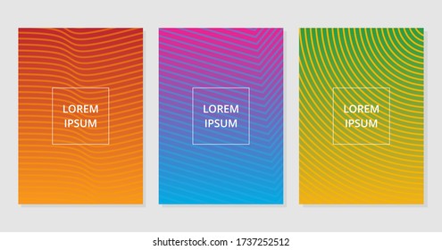 MINIMALIST BACKGROUND WITH COLOR GRADIENT