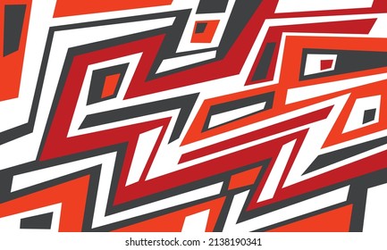 Minimalist background with colorful abstract geometric pattern. Abstract interior wallpaper