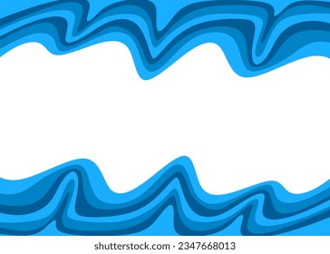 Fondo minimalista con un patrón de líneas onduladas de gradiente colorido y con un área de copia