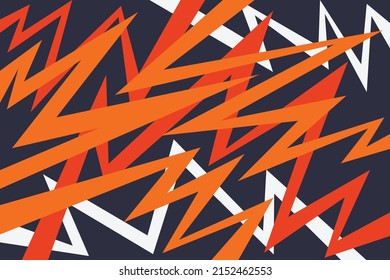 Fondo minimalista con un patrón de zigzag colorido superpuesto