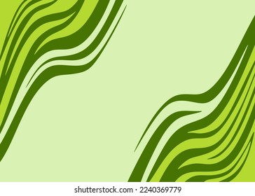 Minimalist background with cute wavy lines pattern and with some copy space area