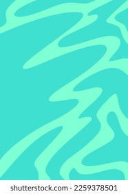 Minimalist background with cute wavy lines pattern and with some copy space area