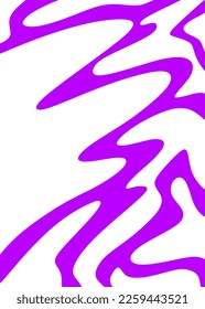 Fondo minimalista con un lindo patrón de líneas onduladas y con un área de copia