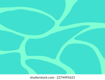 Minimalist background with cute wavy lines pattern and with some copy space area