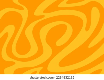 Minimalist background with cute wavy lines pattern