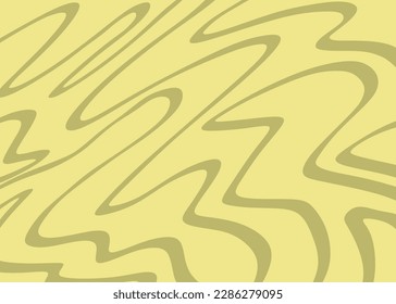 Minimalist background with cute wavy lines pattern