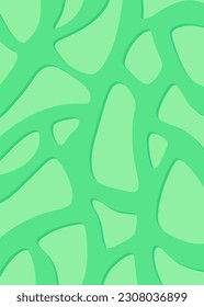 Minimalist background with cute wavy lines pattern