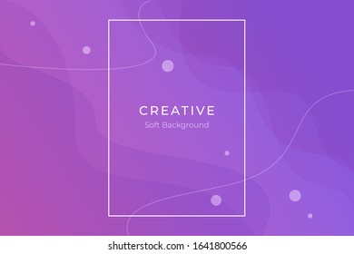Minimalist background Design with line accent. Soft color gradients. geometric shapes Composition. Eps10 Vector.