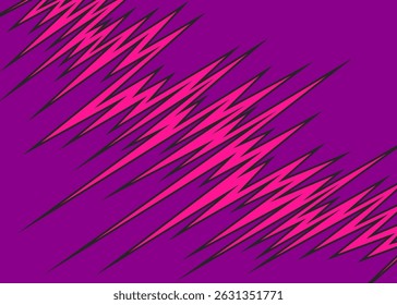 Fondo minimalista con patrón de línea en zigzag diagonal y con un área de espacio de copia