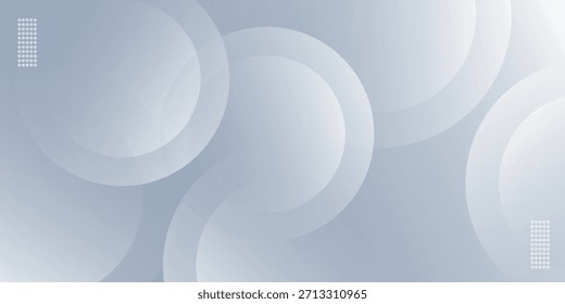 Fundo minimalista com design dinâmico transparente forma geométrica. Conceito de plano de fundo de estilo de círculo sobreposto. Ilustração vetorial. EPS. 3
