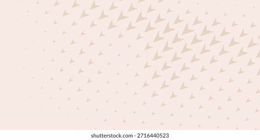 A minimalist background featuring a scattered arrangement of light beige geometric shapes, resembling interlocking triangles, creating a subtle, abstract texture.