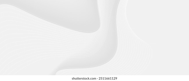 Ein minimalistischer Hintergrund mit weichen, geschwungenen Formen in weißen Tönen, die eine subtile und beruhigende Ästhetik schaffen