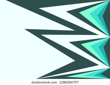 Minimalist background with gradient color zigzag line pattern and with some copy space area