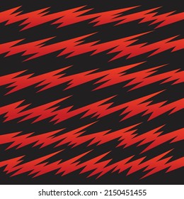 Minimalist background with gradient jagged zigzag pattern