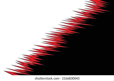 Fondo mínimo con un patrón de zigzag con degradado y un área de copia