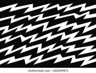 Minimalist background with gradient jagged zigzag pattern