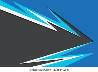 Minimalist background with gradient triangular and arrow pattern and with some copy space area