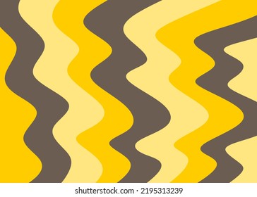 Minimalist background with gradient wavy lines pattern