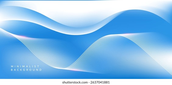 A minimalist background image that mainly uses blue and white tones to create a sense of calm and relaxation, making it suitable for use as a background for designs that emphasize simplicity.