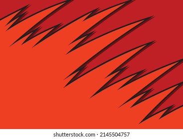 Minimalist background with jagged zigzag pattern and some copy space area